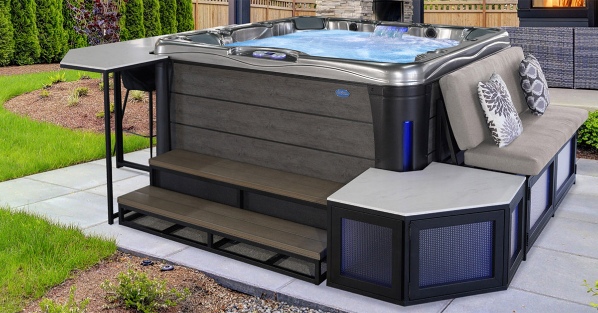 Outdoor Cal Spas hot tub