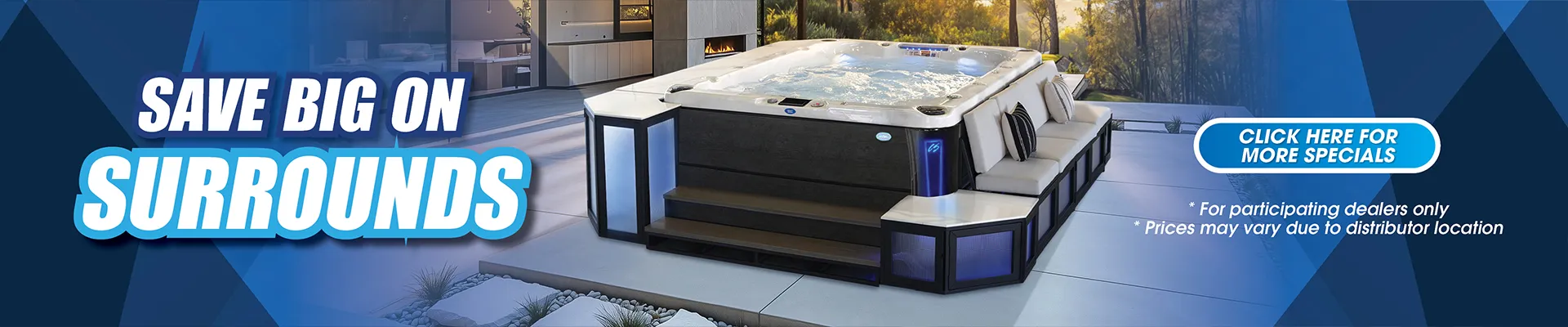 Calspas hot tub being used in a family setting - Tupelo