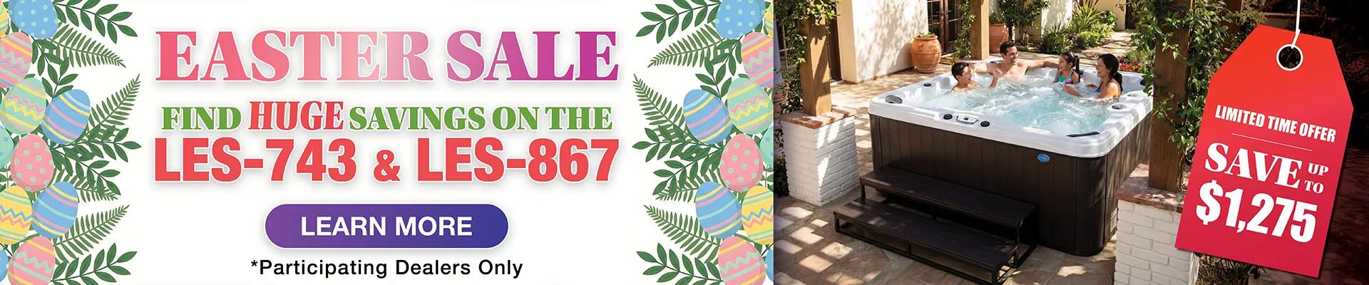 Calspas hot tub being used in a family setting - Tupelo