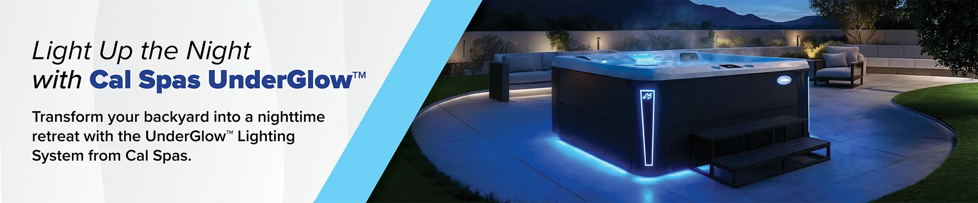 Calspas hot tub being used in a family setting - Tupelo